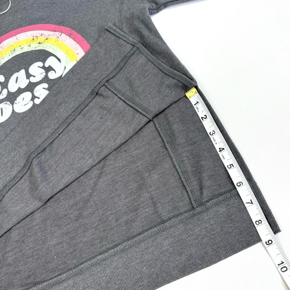 NWOT WILDFOX Easy Does It - Rainbow Vintage Graphic Novelty Print Sweatshirt - Picture 7 of 12